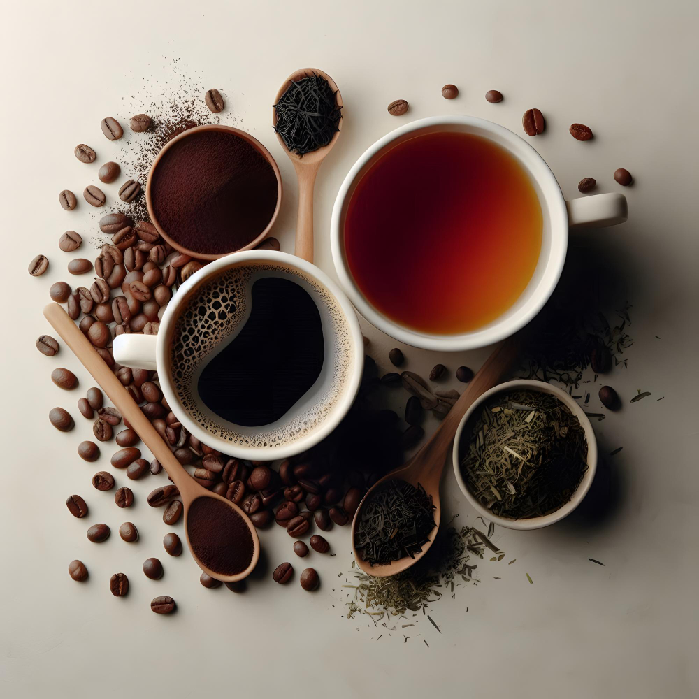 القهوة والشاي